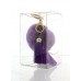 Key Chain - 12 PCS - Rabbit Fur Pom Pom w/ Tassel - Pink - KC-YQ005PK